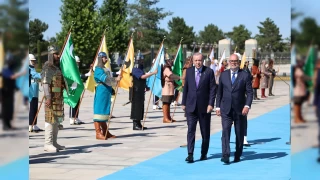 Estonya Cumhurbakan Karis Ankara'da