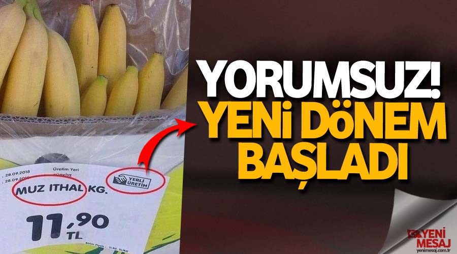 Etiketlerde yeni dönem başladı