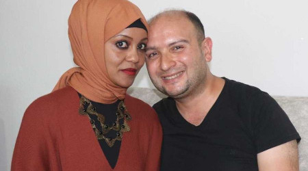 Etiyopyalı genç kız aradığı aşkı Gaziantep'te buldu