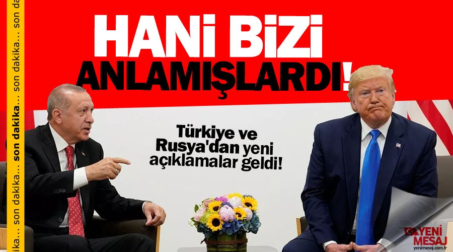 Flaş gelişme! Türkiye ve Rusya'dan yeni açıklamalar