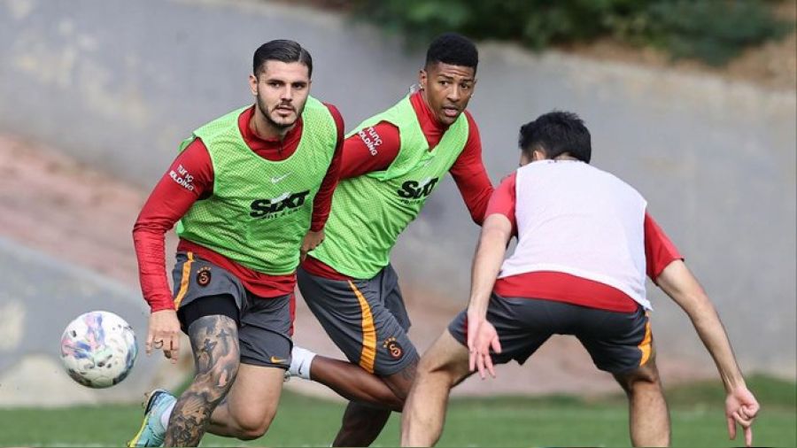 Galatasaray tek eksikle çalıştı