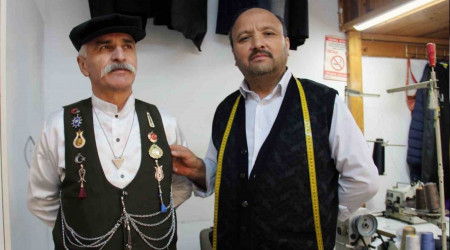 Giresun'da yöresel kıyafet diken son temsilcisi