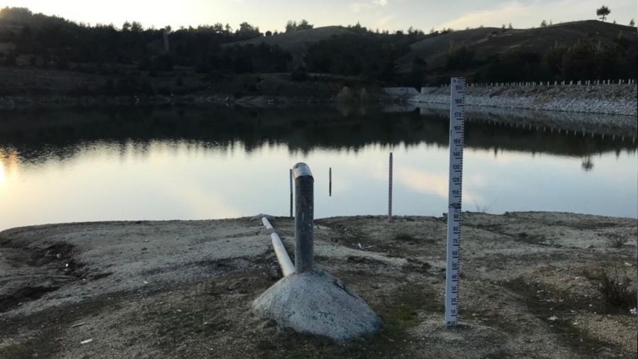 Göletlerdeki su seviyesi düştü