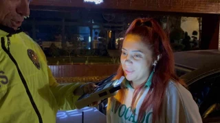 Gülerek üfledi, ağlayarak ayrıldı: Sürücünün ehliyeti iptal edildi