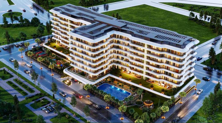 Helikopter pisti olan daire 25 milyona satıldı