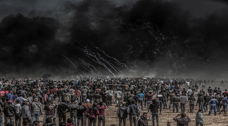 İsrail Filistinlilere saldırdı: 55 yaralı