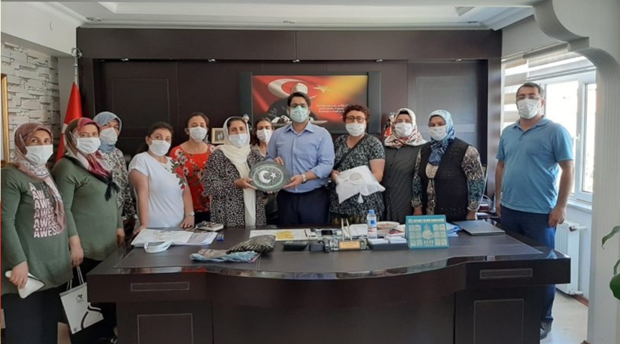 Kadın Kooperatifi üretime yoğunlaştı