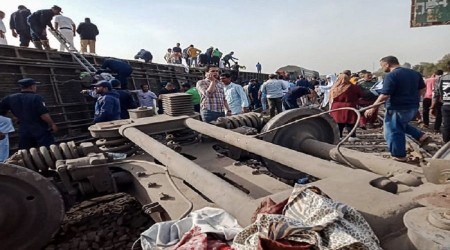 Mısır'da bir tren kazası daha