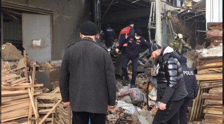 Mobilya fabrikasında patlama: 1 ölü , 5 ağır yaralı