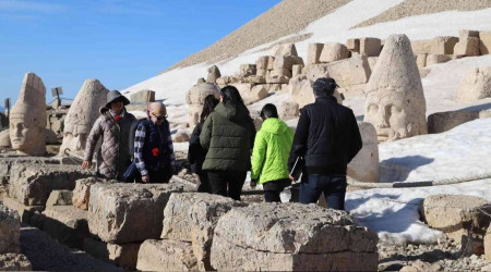 Nemrut Dağı'nda turizm sezonu açıldı