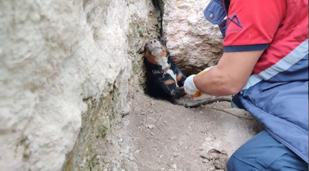 Obrukta skan kpekleri itfaiye kurtard