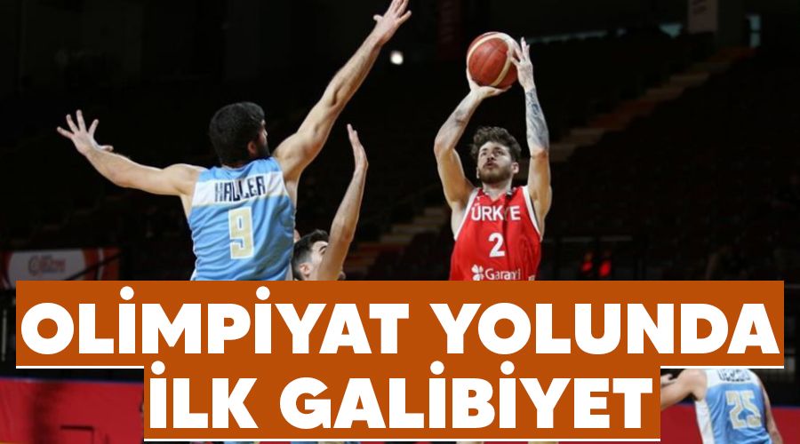 Olimpiyat yolunda ilk galibiyet