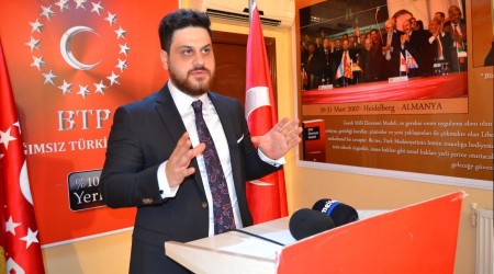 BTP lideri Baş'tan Kanal İstanbul çıkışı