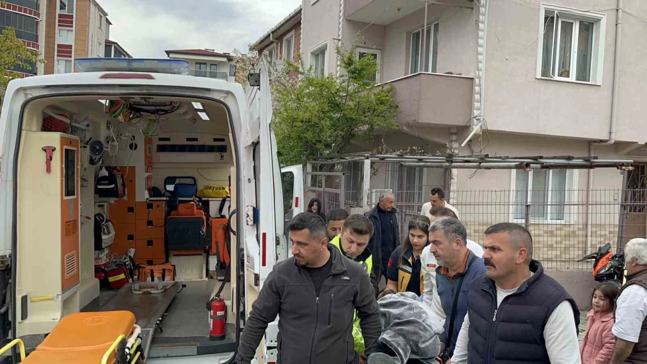 Polisten kaçarken kaza yaptı