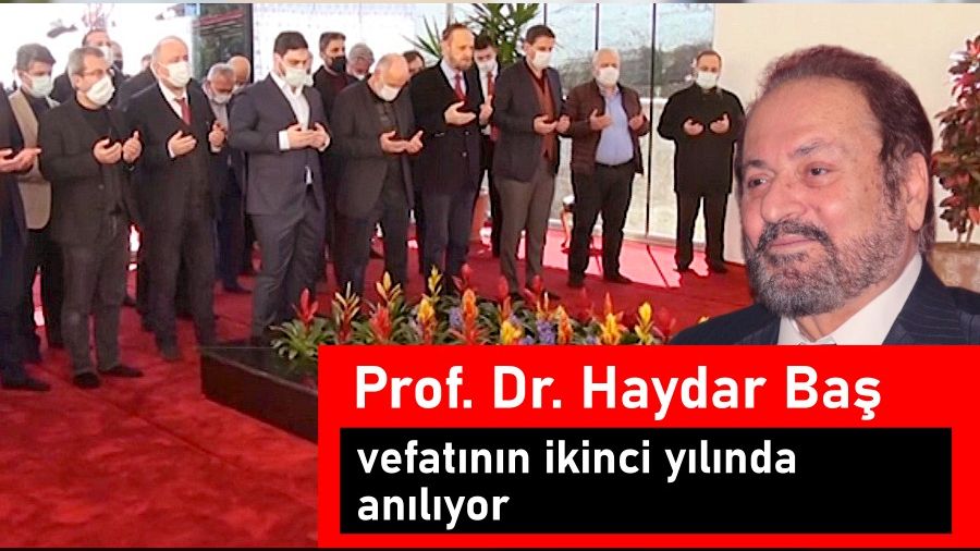 Prof. Dr. Haydar Ba vefatnn ikinci ylnda anlyor.