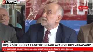 Sabri Terzi: Beikdz'n Karadeniz'in parlayan yldz yapacaz