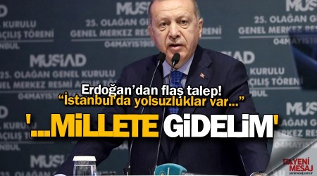 'Şaibe var, millete gidelim'