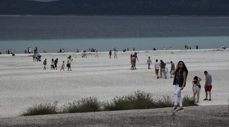 Salda Gölü'nün Beyaz Adalar bölgesine girilmeyecek