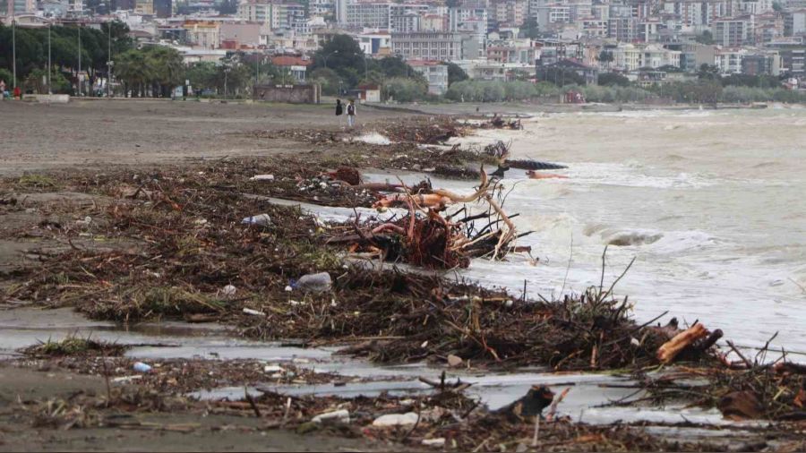 Samsun plajlar plerle doldu