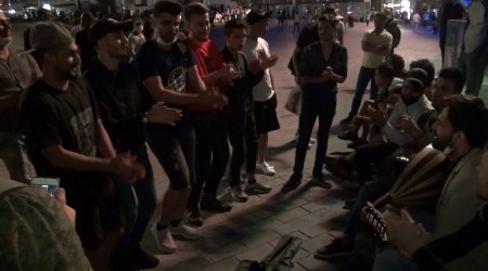 Taksim’de "pes" dedirten müzik şöleni