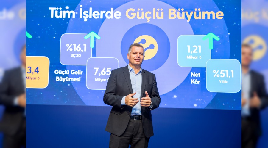 Turkcell istikrarlı büyümesini sürdürüyor