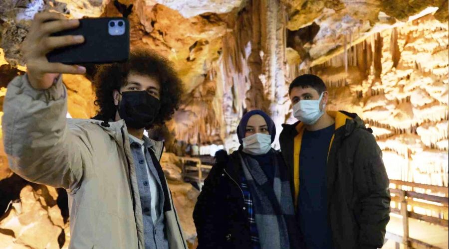 Yer altı sarayında turizm devam ediyor