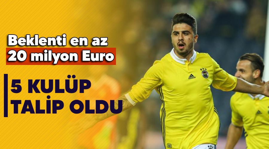 5 kulp talip oldu, beklenti en az 20 milyon Euro