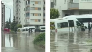 Adana'da rencileri itfaiye ekipleri kurtard