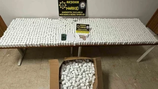 Akşehir'de 10 milyon liralık uyuşturucu operasyonu