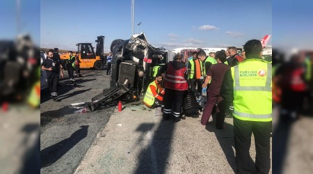 Atatürk Havalimanı'nda kaza