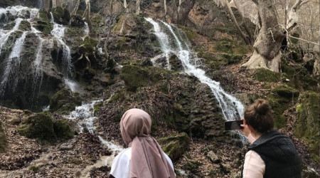 Batman'da kuruyan şelale yeniden canlandı