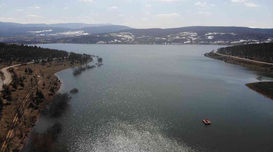 Bolu'da içme suyu barajı yüzde yüz doldu