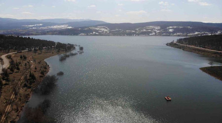 Bolu'da içme suyu barajı yüzde yüz doldu