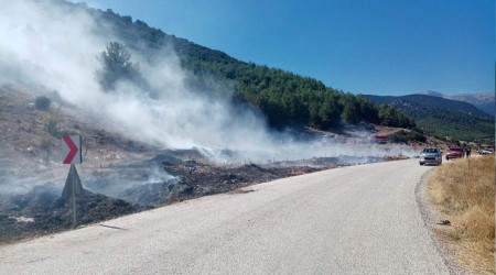 Burdur'da orman yangn