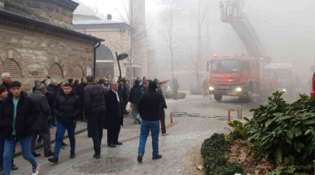 Bursa'da korkutan yangın