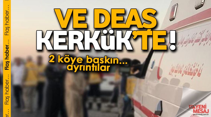 DEA'tan Kerkk'te 2 kye baskn