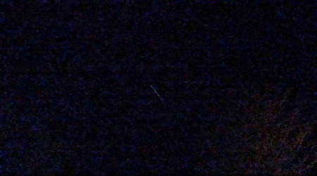 Eskişehir'de gökyüzünde görülen ışık merak uyandırdı