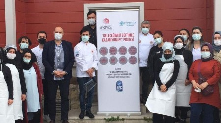 Geleceğin aşçı yardımcıları eğitimlerini tamamladı