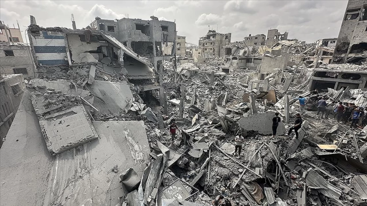 İsrail'in Gazze'nin doğusuna düzenlediği saldırıda 38 Filistinli öldü