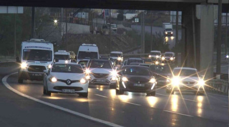 İstanbul'da bayram trafiği başladı