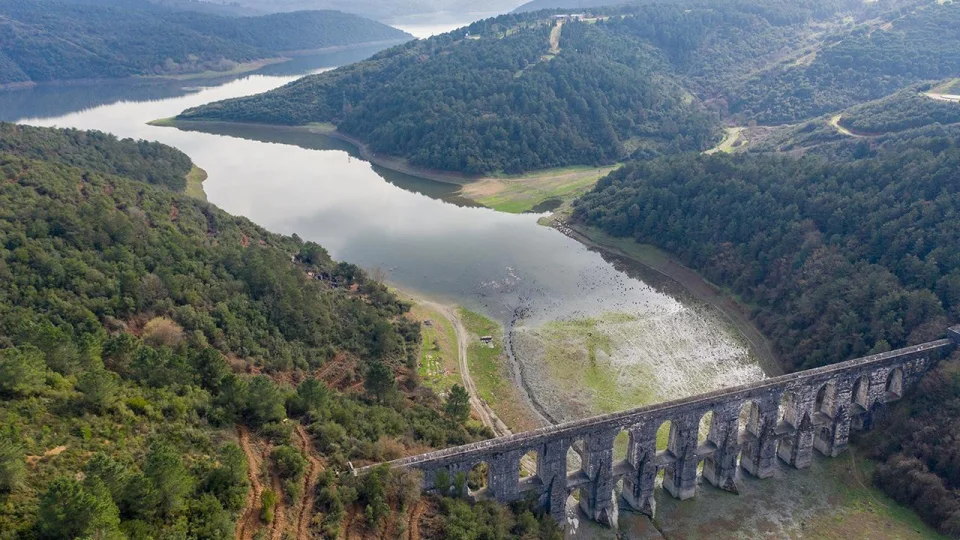 İstanbul'daki barajların doluluk oranı bir günde yüzde 7,16 arttı