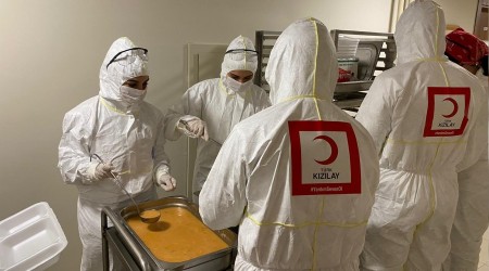 Kızılay’dan bin kişiye karantina yemeği