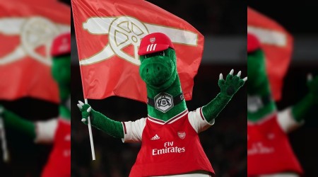 Korona virüs Arsenal'in maskotuna yaramadı