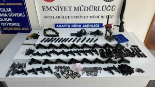 Küçükçekmece'de yasa dışı silah ticareti operasyonu