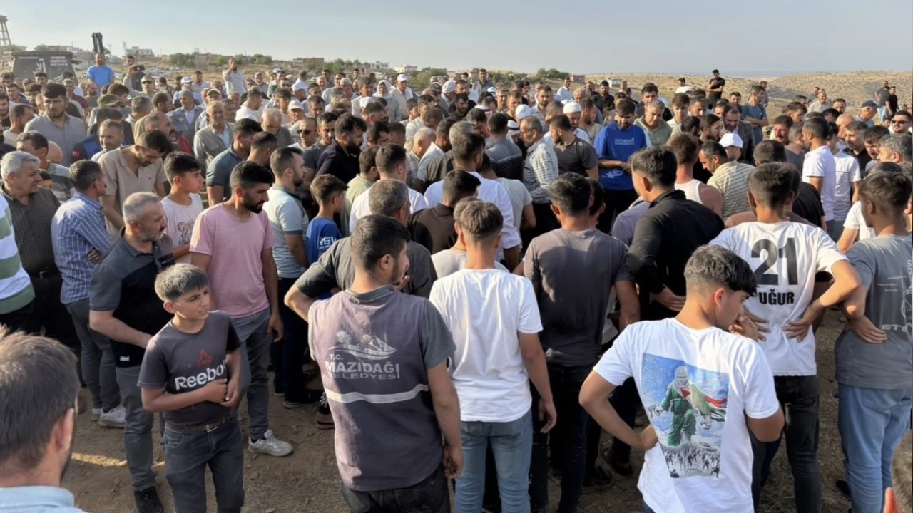 Mardin'de gözyaşları sel oldu