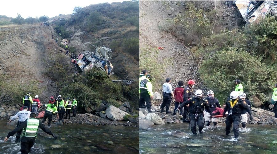 Peru'da otobüs uçuruma düştü: 29 ölü, 22 yaralı