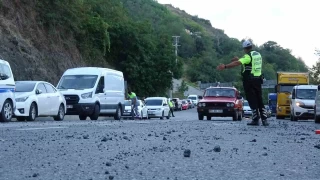 Samsun'da ta ocanda patlama