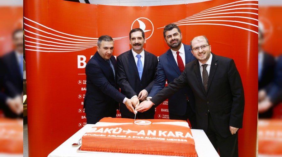 THY, Ankara-Bakü uçuşlarına başladı