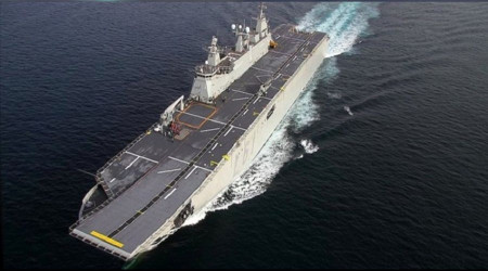 Türkiye'nin en büyük savaş gemisi için geri sayım