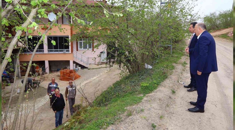 Ünye'de heyelan nedeniyle 13 ev boşaltıldı